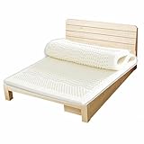 Matratze aus 100 % Naturlatex, Waben-Porenbelüftung, Druckentlastung und Unterstützung,...
