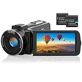 Videokamera 1080P 36MP Camcorder, Vlogging Kamera 30FPS 16X Digitalzoom für...