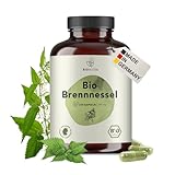 BIONUTRA® Bio Brennnessel Kapseln hochdosiert, rückstandskontrolliert, deutsche...