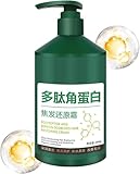 Polypeptid-Keratin-Feuchtigkeitscreme zur Glättung und Reparatur von Haarschäden,...