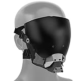 Tactical Airsoft Mask, Cyberpunk Paintball Protective Mask, Headgear Mask Eye...