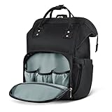 Vicloon Wickeltasche Rucksack mit Babyflaschentasche, Baby Wickelrucksack...