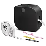 Phomemo Etikettendrucker, Mini Bluetooth P12 Beschriftungsgerät Selbstklebend,...