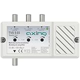 Axing TVS 5-03 Mehrbereichsverstärker 33 dB Antennenverstärker 3-Fach Radio TV...