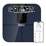 Healthkeep Personenwaage, angeschlossen, Bluetooth, mit TFT-Farbdisplay und...
