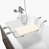 InnovaGoods® 2-in-1 Duschhocker, Rutschfester Duschhocker, ausziehbarer Duschhocker mit 2...