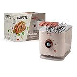 Imetec Grantoast - 2-Scheiben-XL-Toaster mit Schiebeklemmen für gefüllten Toast - 7...