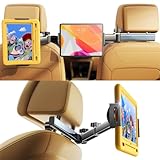 LISEN Tablet Halterung Auto, Tablethalterungen Auto - Ausziehbare KFZ Tablet Halter...