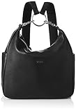 BREE Damen NOLA 10 Rucksackhandtasche, Schwarz (Black), 32x9x28 cm (B x H x T)