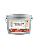 Farbklecks24 Meisterweiß (versch. Größen) Wandfarbe, weiss (5L), hohe...