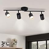 Gr4tec LED Deckenleuchte 4 Flammig, Modern Deckenstrahler LED Schwenkbar, GU10 Deckenlampe...