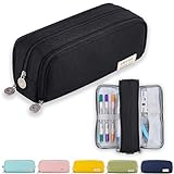 X SIM FITNESSX Federmäppchen Federtaschen Teenager Mädchen Mäppchen Etui Stifte 3 Fach,...