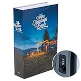 ABUS Book Safe mit Zahlenschloss - Geheimfach für Wertsachen - getarnt als Buch - mit...