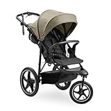 hauck Runner 3, Olive - Dreirad Kinderwagen Buggy mit XL Lufträder, Federung,...