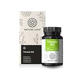 Vitamin B12-180 Tabletten - 500 µg pro Tablette - Beide aktiven Formen...