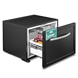 SMETA 45L Camping Schublade Kühlschrank, Absorber Auto kühlschublade Leiser...