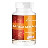 Aminosäuren Komplex - 90 vegane Tabletten – Tri-Amino Komplex L-Arginin,...