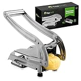 Topcroft ® Pommesschneider Edelstahl I 2 Schneidegrößen für individuelle...