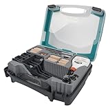 wolfcraft Universal-Meisterdübler-Set 4645000-78-teiliges Komplett-Starter-Set zur...