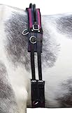 HKM Canvas Longierbedarf 8296 Navy/Passion pink Pony