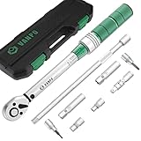 VANPO Drehmomentschlüssel 3/8', 5-60Nm Fahrrad & Motorrad Drehmomentschlüssel Set, ±3%...