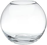 Leonardo Boccia Glasvase rund, kugelförmige Deko-Vase in klassischem Stil aus...