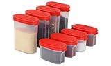 SIGNORA WARE Signoraware Premium Gewürzboxen Aufbewahrungsboxen für Gewürze...