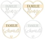 Alsino Türkranz Familie Holzschild Namen personalisiert - Handmade Dekoration...