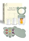 Silikon Fruchtsauger Baby: Schnuller und Muttermilch, Eis am Stiel, Gefrierschrank,...