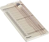 Rayher 50046000 Papierschneidemaschine / Papierfalzmaschine, Schnittlänge bis...