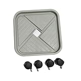 QUXVUIS Blumentopf Palette Rotating Planter Ständer Indoor Outdoor Wohnzimmer...