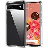 HOOMIL Crystal Clear Hülle für Google Pixel 6, Anti Gelb Durchsichtig...