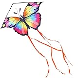 Glanxy Schmetterlings Drachen - Lenkdrachen für Kinder und Erwachsene, Einfach...