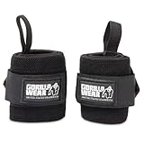Gorilla Wear Wrist Wraps Basic - schwarz - Bodybuilding und Fitness Accessoire,...
