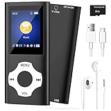 Kliplinc MP3-Musikplayer mit Bluetooth 5.0, Tragbarer HiFi-Musikplayer, E-Book-Player...