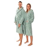 Lavea Mexico – Bademantel Damen & Herren aus 100% Baumwolle – weicher Frottee...