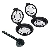 DL-pro Nachfüllbare Kaffeepads Kaffeefilter für Melitta 180424 permanent Padfilter...