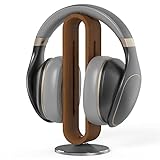 BRIMFORD Kopfhörerständer aus Holz für Schreibtisch,U-förmiges Bogendesign...