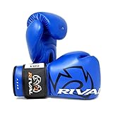 Rival Boxing RB4 Aero Boxhandschuhe, Größe L, Blau