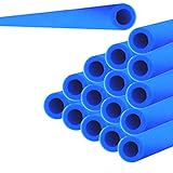 Andreas Dell 16x Trampolin Schaumstoff Rohre Polster 92cm für 8 Stangen Sicherheitsnetz...