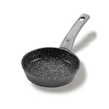 STONELINE Gourmundo Bratpfanne, 14 cm, antihaftbeschichtete Pfanne mit echten...