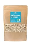 RheinNatur Bio Haferflocken 5 kg - Ideal für Porridge, Overnight Oats & Haferbrei - Reich...