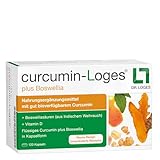 curcumin-Loges® plus Boswellia - 120 Kapseln - Nahrungsergänzungsmittel mit...