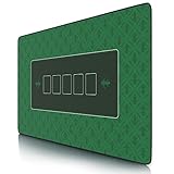 CSL - XXL Deluxe Pokerrmatte 1000x600mm - XXL Poker Unterlage Pokertisch mit Motiv -...