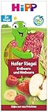 HiPP Schildkröte Hafer Riegel Erdbeere und Himbeere, ab 1 Jahr 8 x (5x20g)