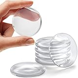 Strongest Home Wall Türgriff Stopper 5cm Satz von 6 Clear Rubber Türgriff, Runde Wand...
