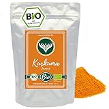 Azafran BIO Kurkuma Pulver - Premium Kurkumapulver gemahlen aus Indien 1kg