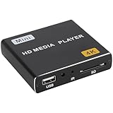Tragbarer 4K-Media-Player, Multimedia-Player 100–240 V, 4K-Full-HD-Digital-Media-Player,...