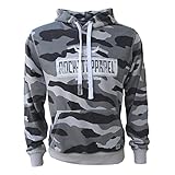 ROCK-IT Apparel Kapuzenpullover Herren Leichter Camouflage Hoodie aus French Terry Stoff...