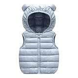 Generisch Kleinkind Kinder Baby Winter Warme Ärmellose Jacke Oberbekleidung Feste...